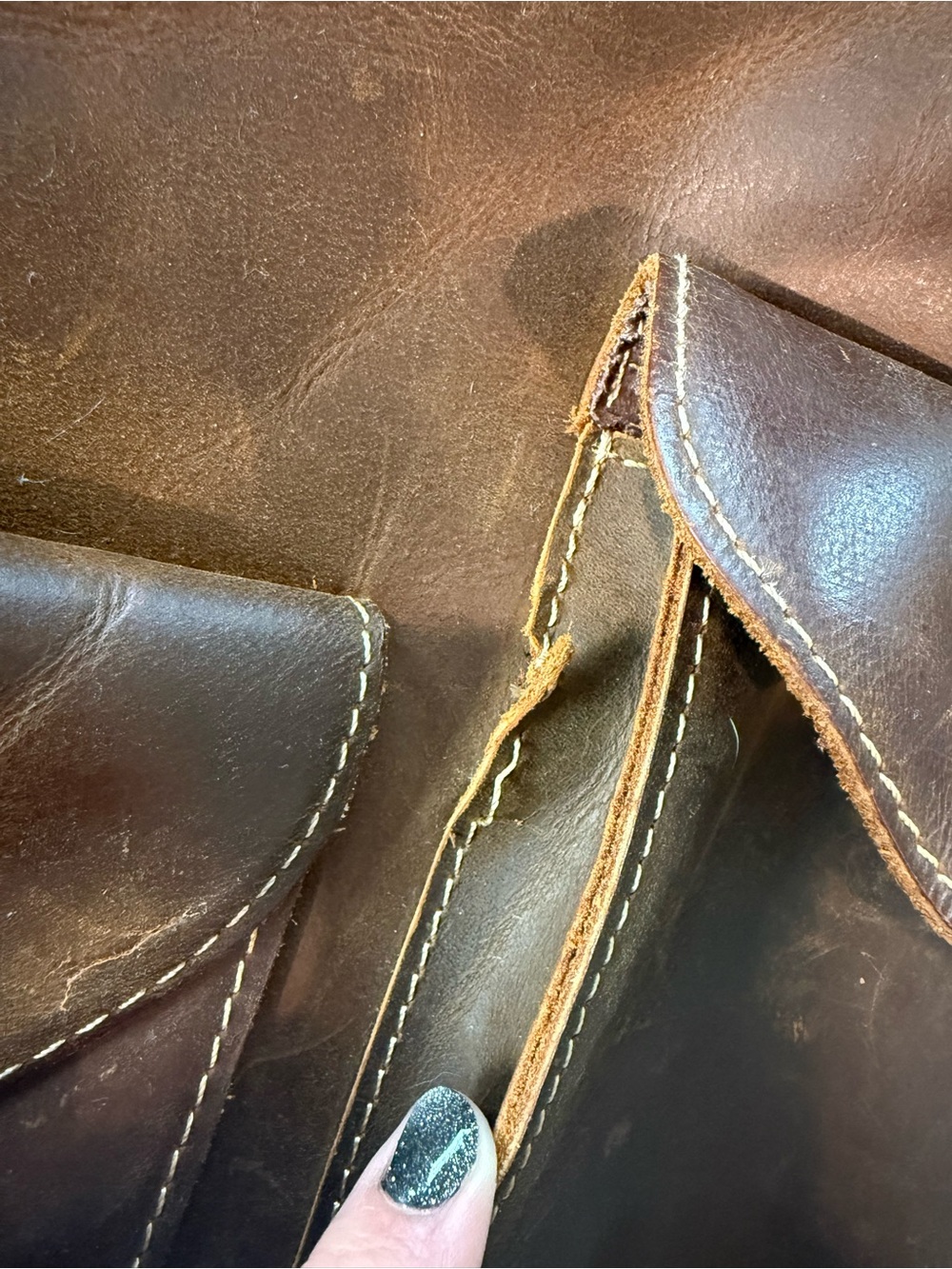 Leather Backpack - Picture 4 of 13